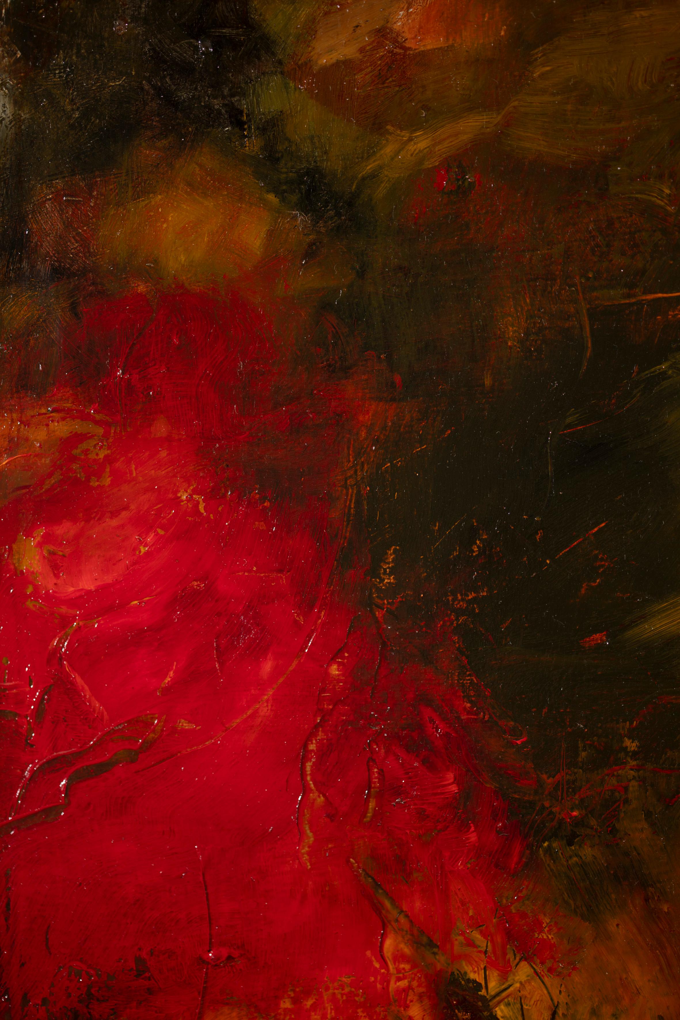 Le grand rêve qu'est-ce que tout cela, peinture à l'huile originale de Peter Jordan en vente 3
