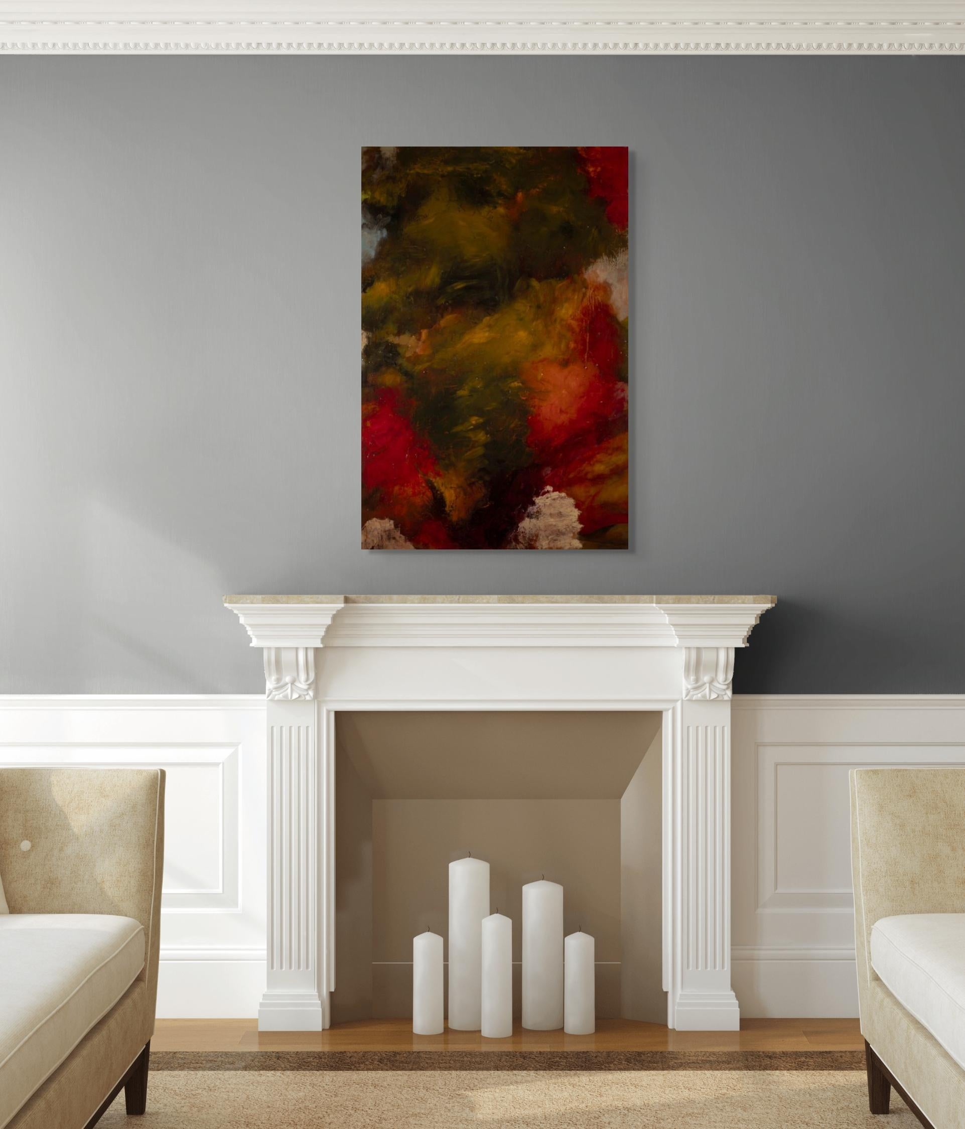 Le grand rêve qu'est-ce que tout cela, peinture à l'huile originale de Peter Jordan en vente 5