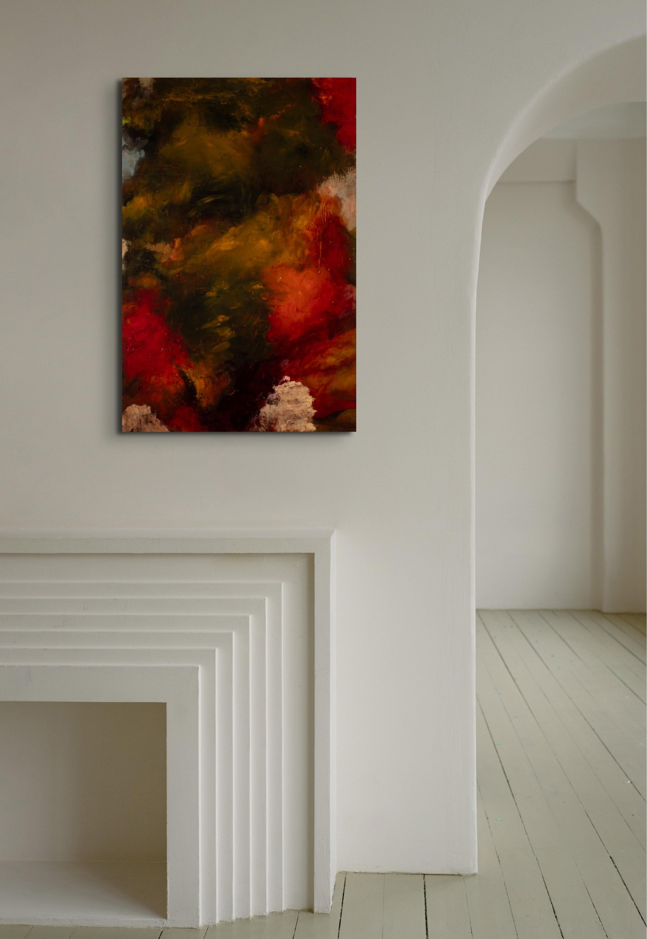 Le grand rêve qu'est-ce que tout cela, peinture à l'huile originale de Peter Jordan en vente 6