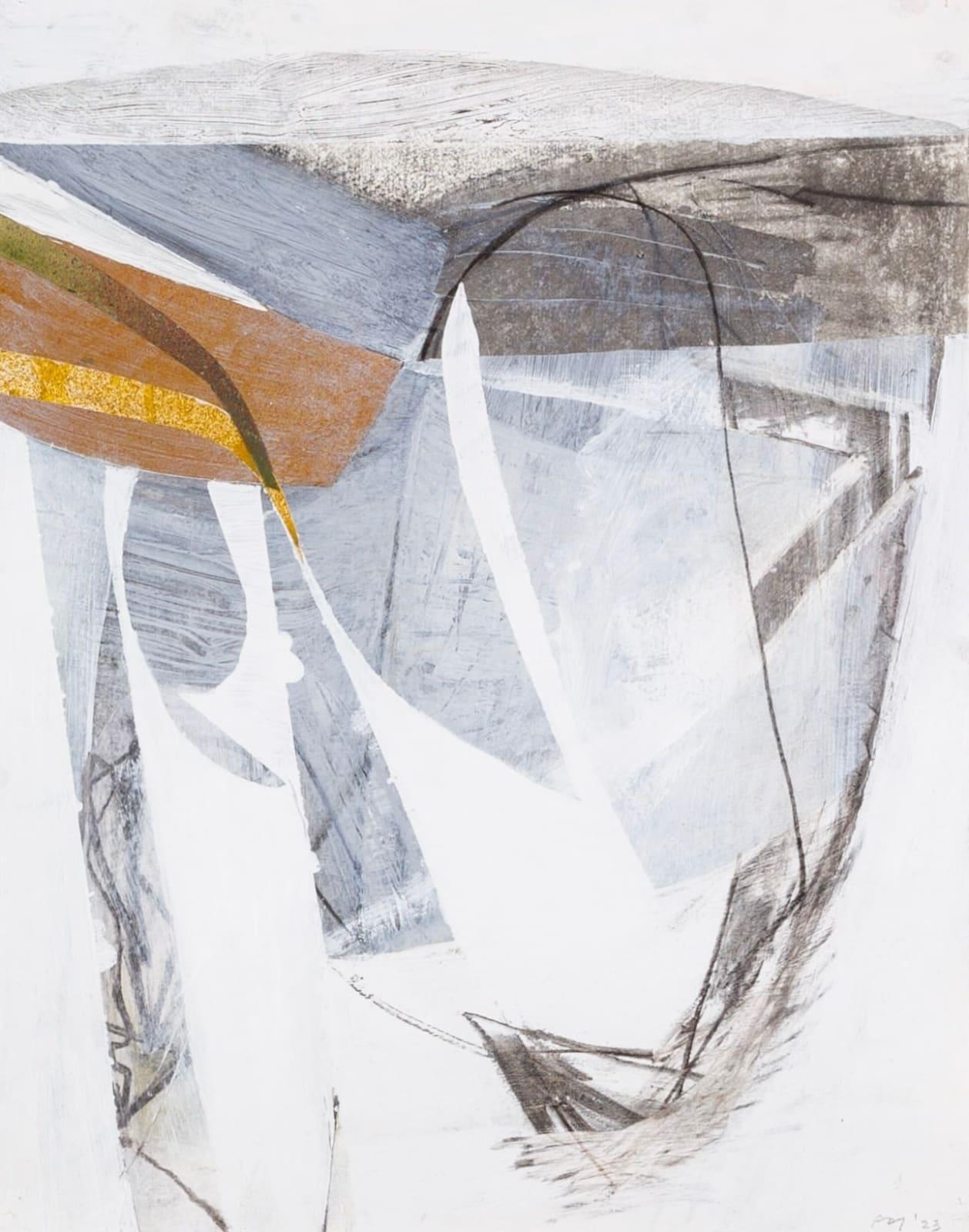 Fractured Coast, Purbeck, Gemälde von Peter Joyce, 2023