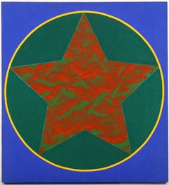 Russisches Ikon, großes Gemälde auf Leinwand