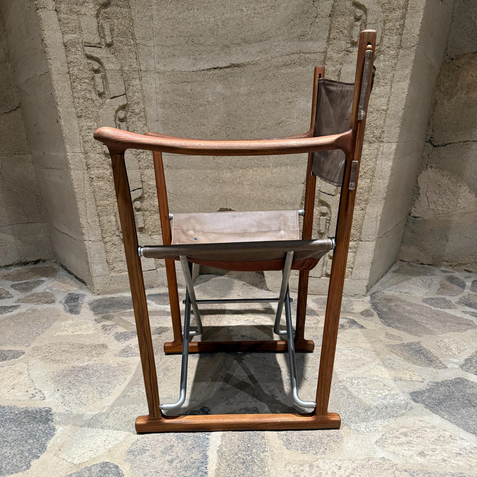 Danish Peter Karpf  Campaign Folding Chair for Tripp Trapp Skagerak, Denmark, 1970s For Sale