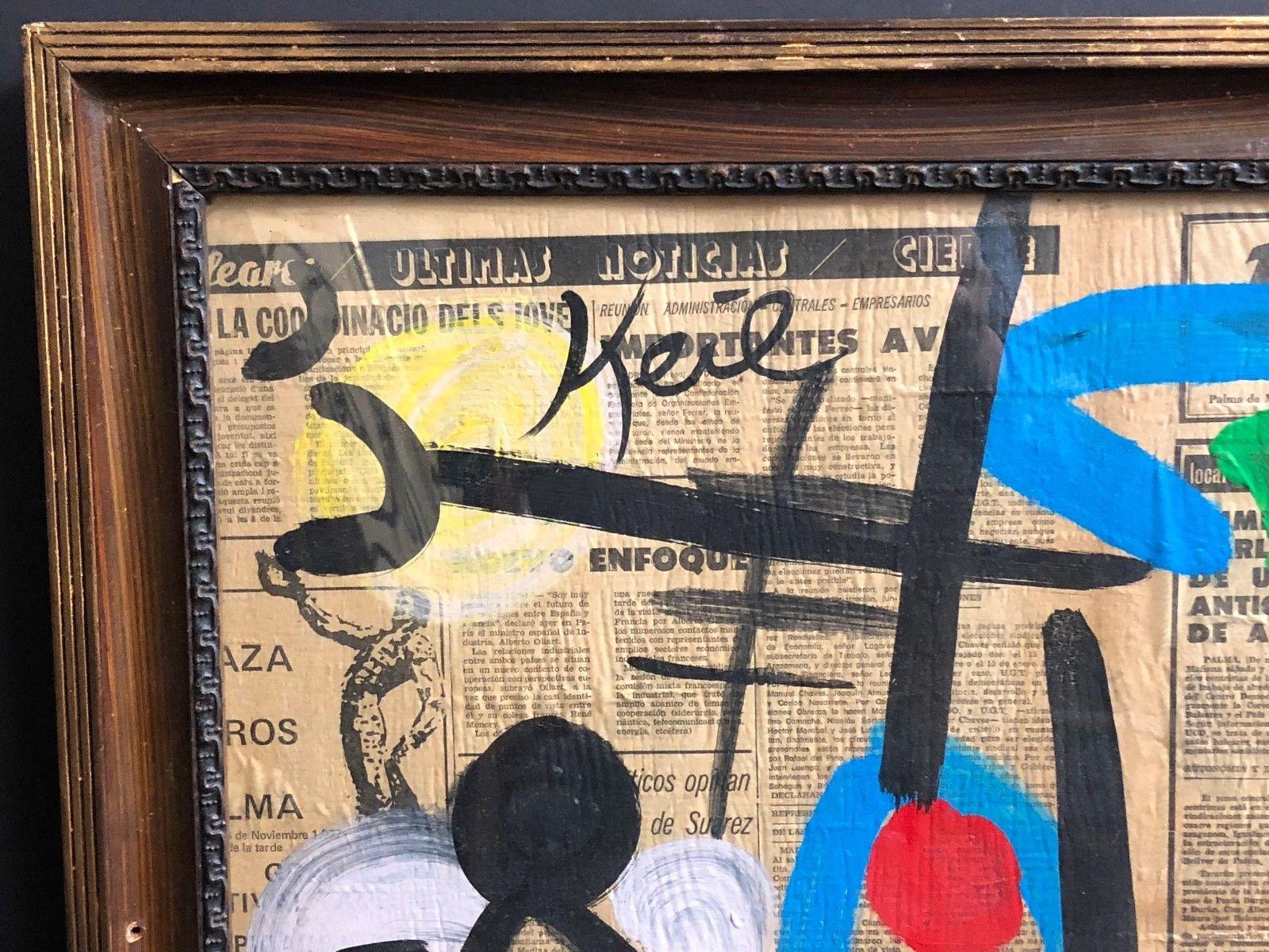 Expressionniste Peinture à l'huile expressionniste abstraite de Peter Keil en vente