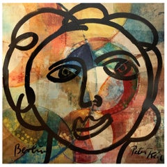 Peter Keil Expressionist Portrait Painting