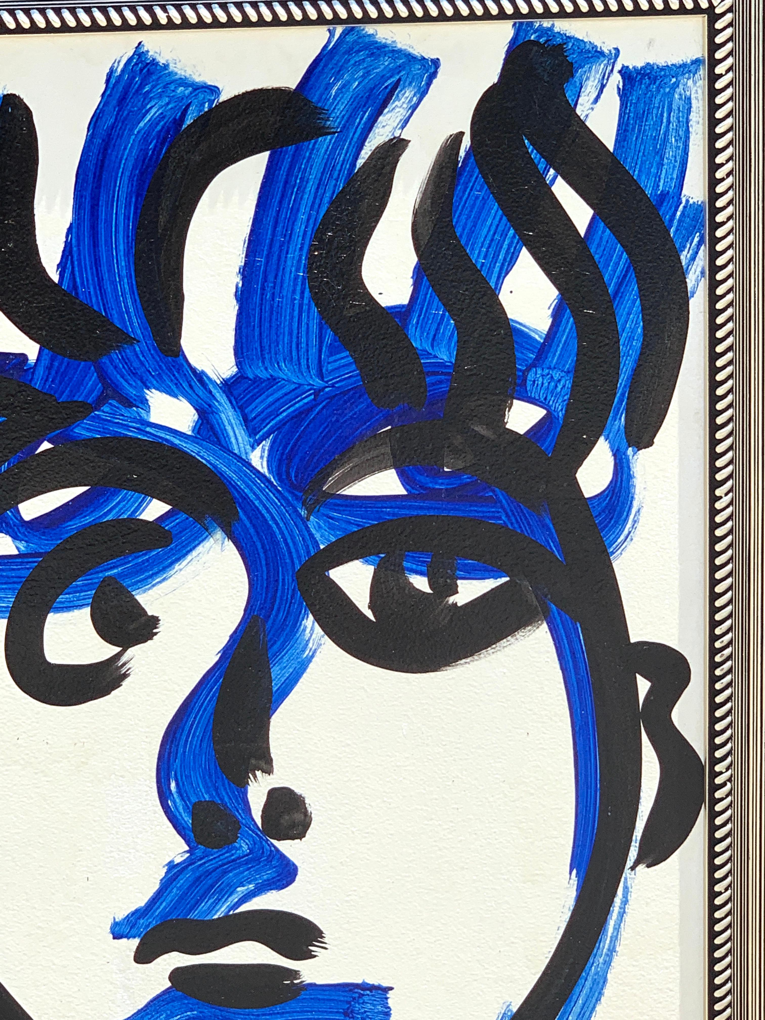 Peter Keil, Portrait of a Man, Blue Period  3