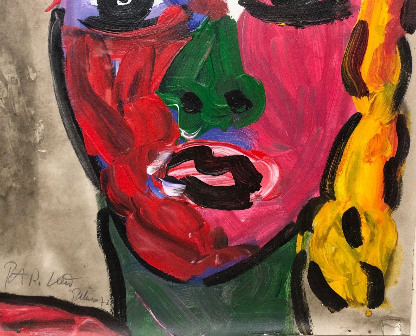 abstract expressionism self portrait