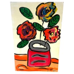 Peter Keil Still Life of Flowers, Berlin, 1970s
