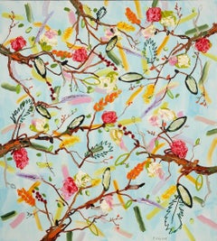 "Again and again" oil painting on canvas, by Peter Keizer ("44 x 49"), 2024