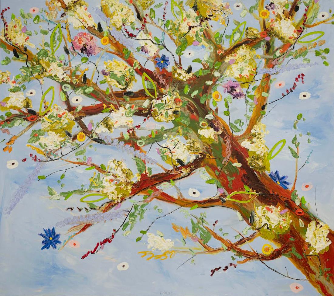 "Equilibrio", óleo sobre lienzo, de Peter Keizer ("59 x 67"), 2024