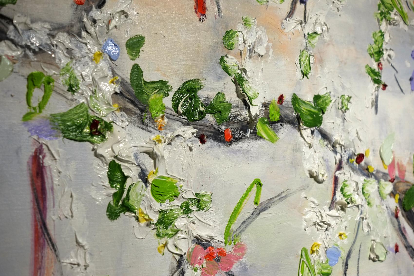 „Noem Het vrij“, Gemälde von Peter Keizer (57x65 Zoll), 2022 im Angebot 2