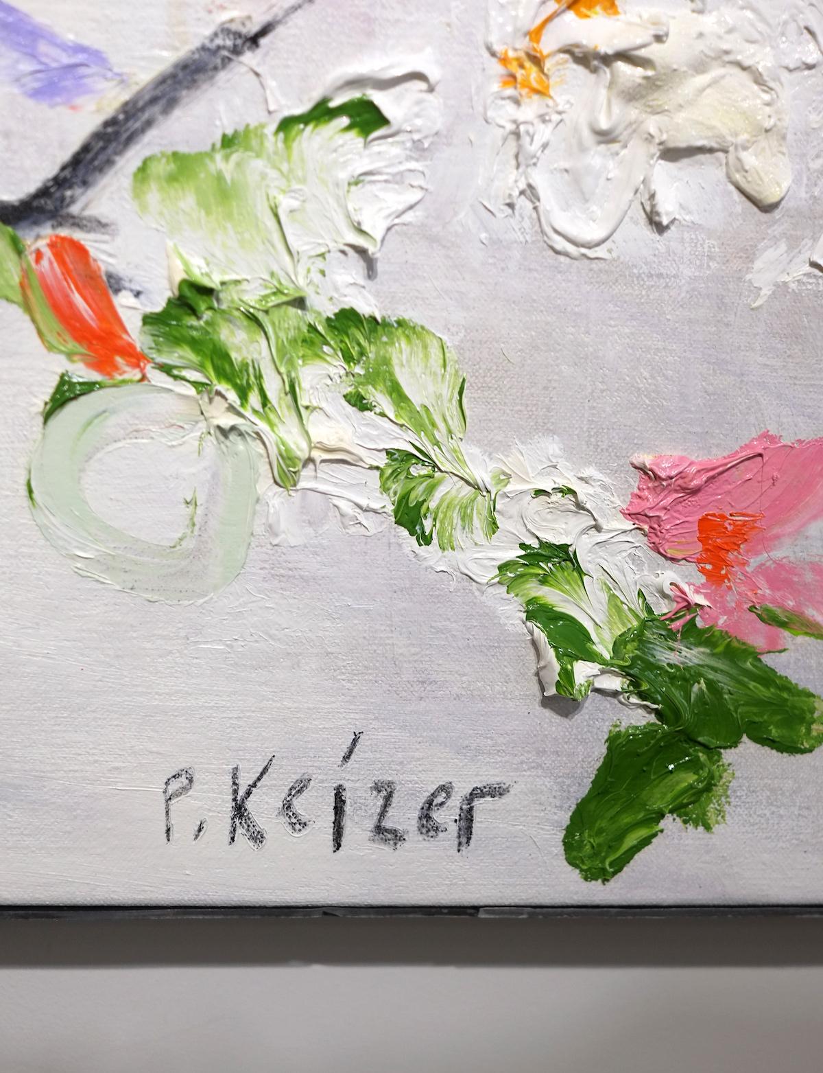 „Noem Het vrij“, Gemälde von Peter Keizer (57x65 Zoll), 2022 im Angebot 4