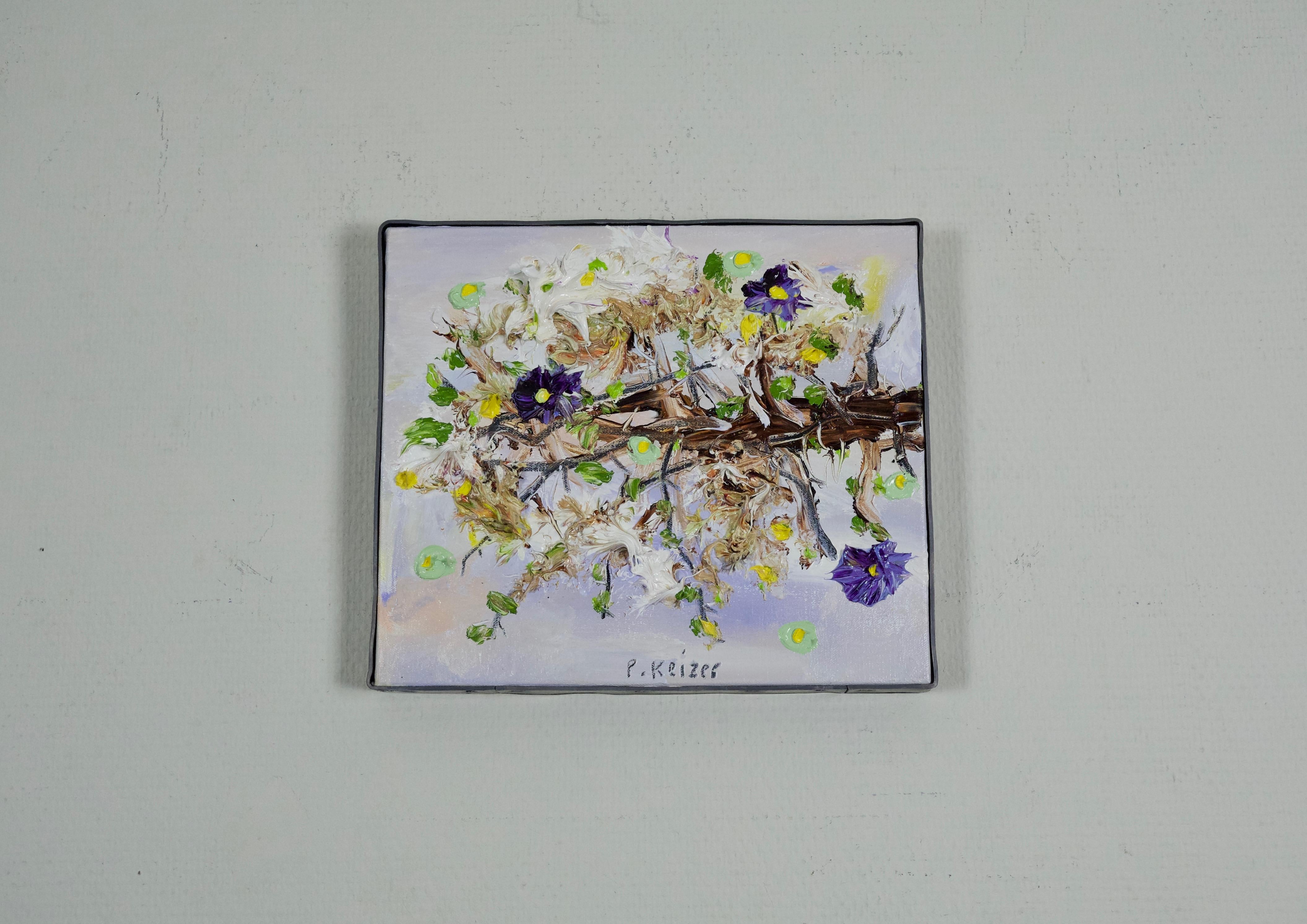 « Blanche-Neige en avril », peinture de Peter Keizer (11x12'), 2020 en vente 1