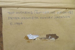 Beautiful Original late 20thC English Oil Painting YORKSHIRE MOORS LANDSCAPE