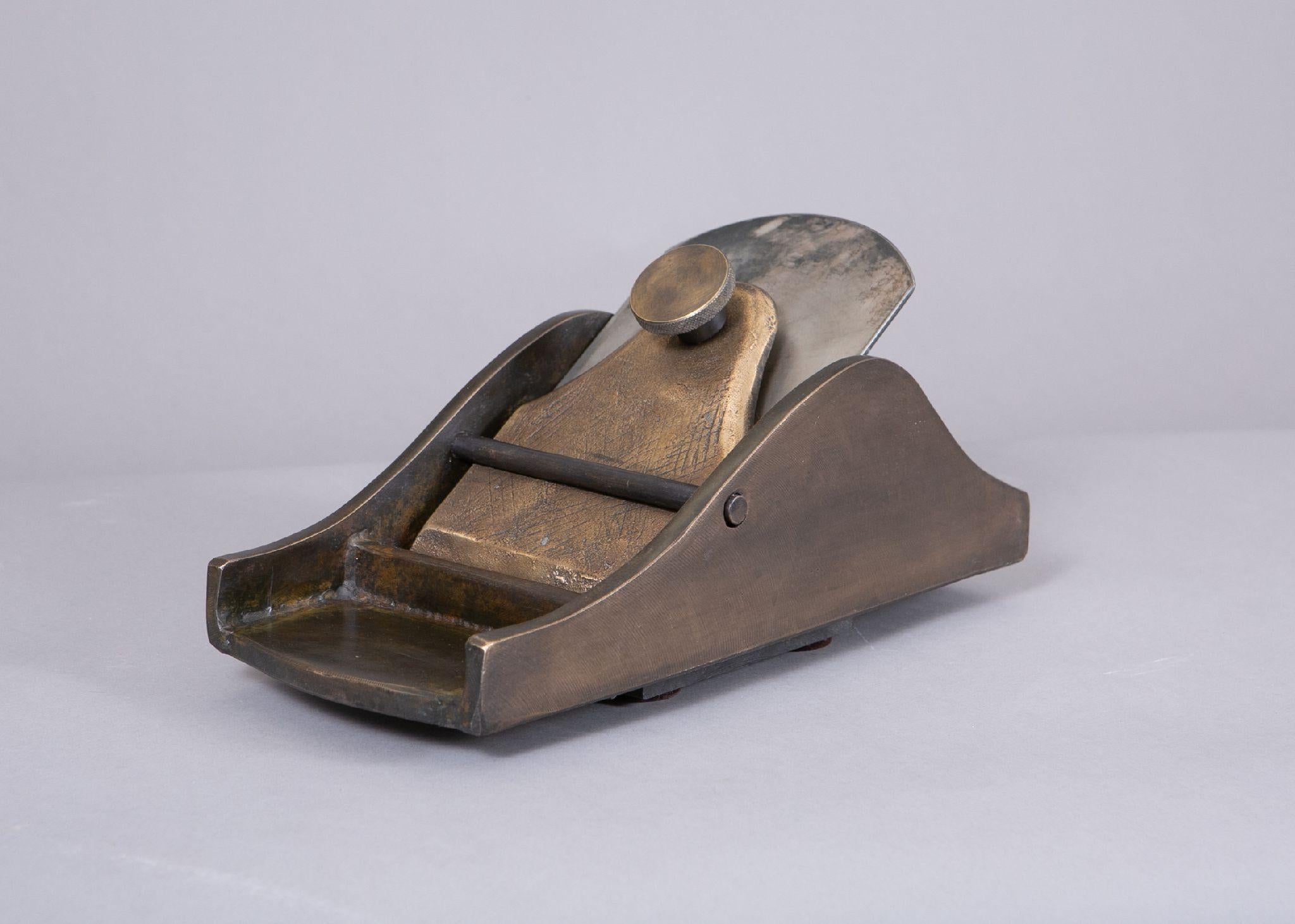 Peter Kirkiles Still-Life Sculpture - Block Plane