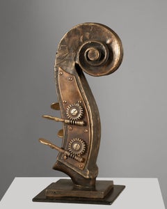 Pergamino para contrabajo, maqueta