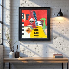 Peter Klasen, "Explosif", Original aquaprint, Signed, Numbered 50/50, 2011