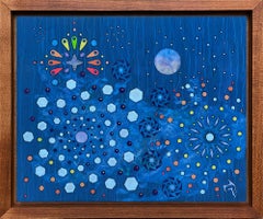 "Symphony in Four Movements - I - Genesis", Abstract, Mixed Media Painting