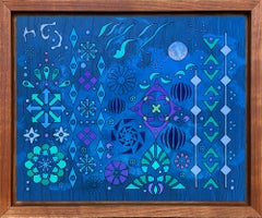 "Symphonie in vier Sätzen - IV - Auflösung", Abstrakt, Gemälde in Mischtechnik