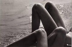 Nina & Elisa Deauville by Knapp, 1981. Black & white Modern fashion photography