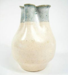 Peter Knudstrup, Mid-Century Studio Pottery Bud Vase, Danish/Canadian, C 1970