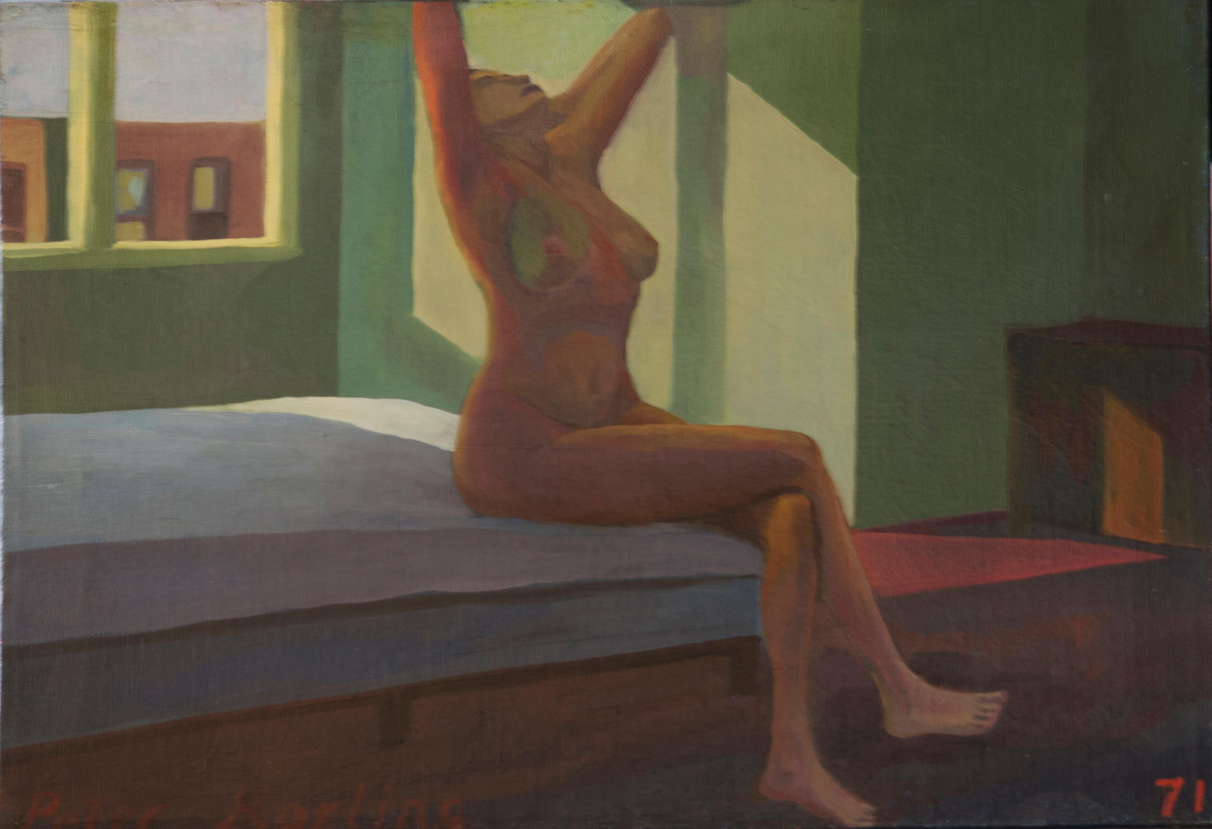 Peter Korling Nude Painting - Awakening