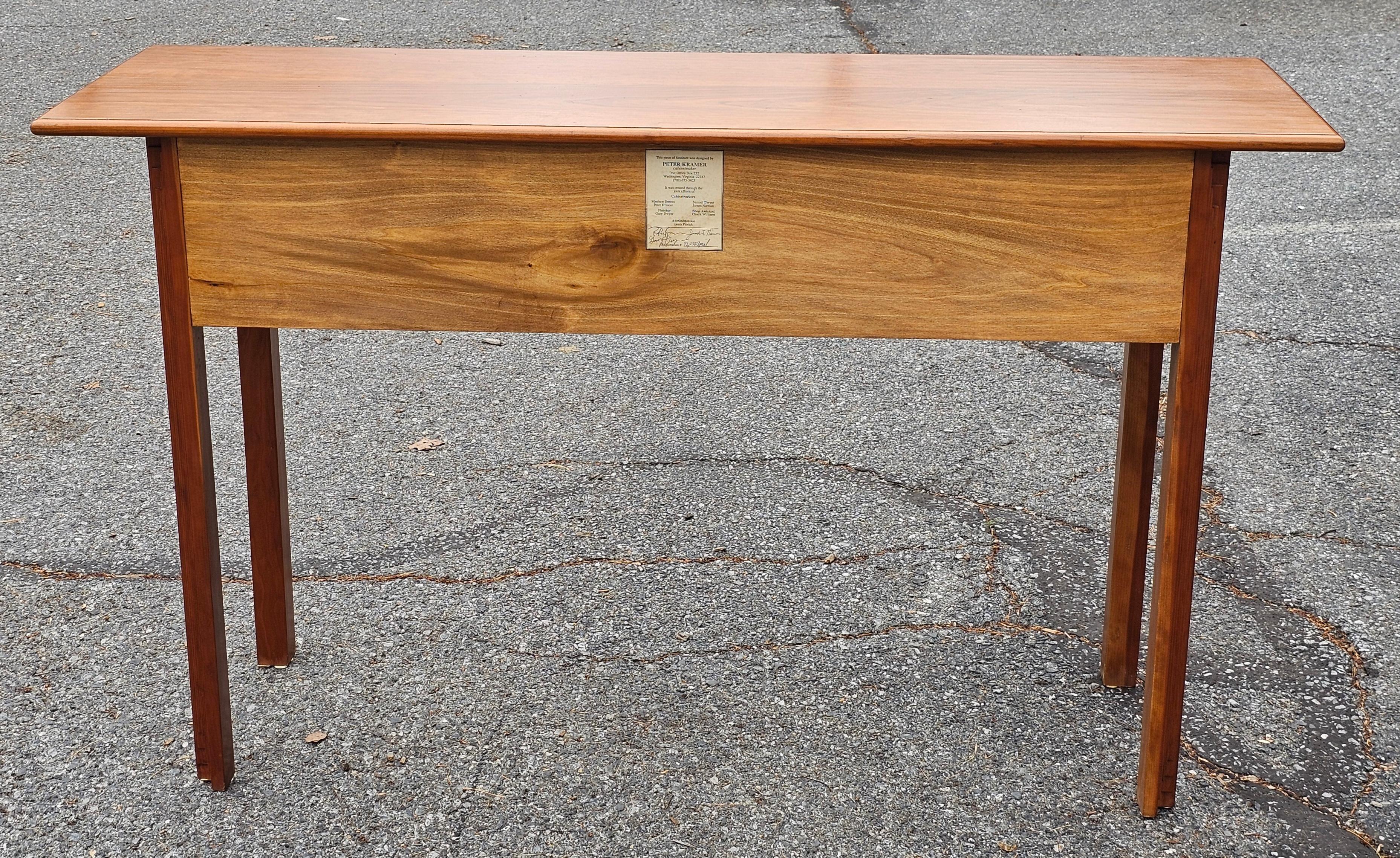 Buffet de chasse artisanal en bois fruitier Peter Kramer en vente 5