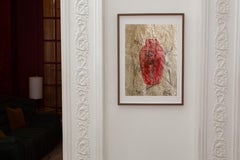 "365 Vessels", Tecnica mista su carta velina bianca, Minimalista, 50 x 33 cm