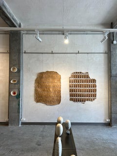 Cave paintings on paper, Indian ink, hand drawing, leather papyrus style