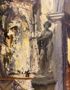 Archway and Statue, Venice