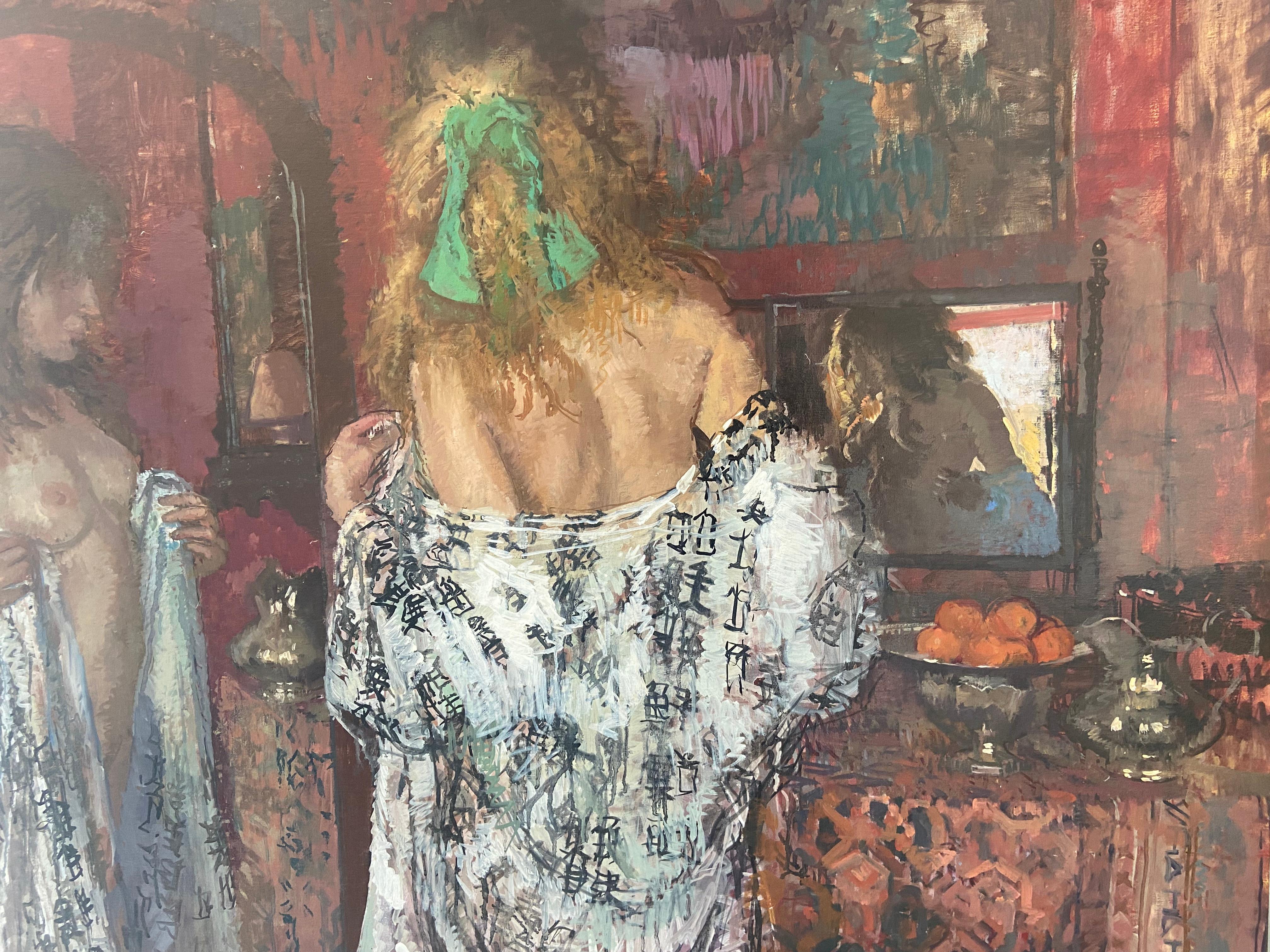 BEFORE THE MIRROW Peter Kuhfeld. contemporary British artist Royal collection 14