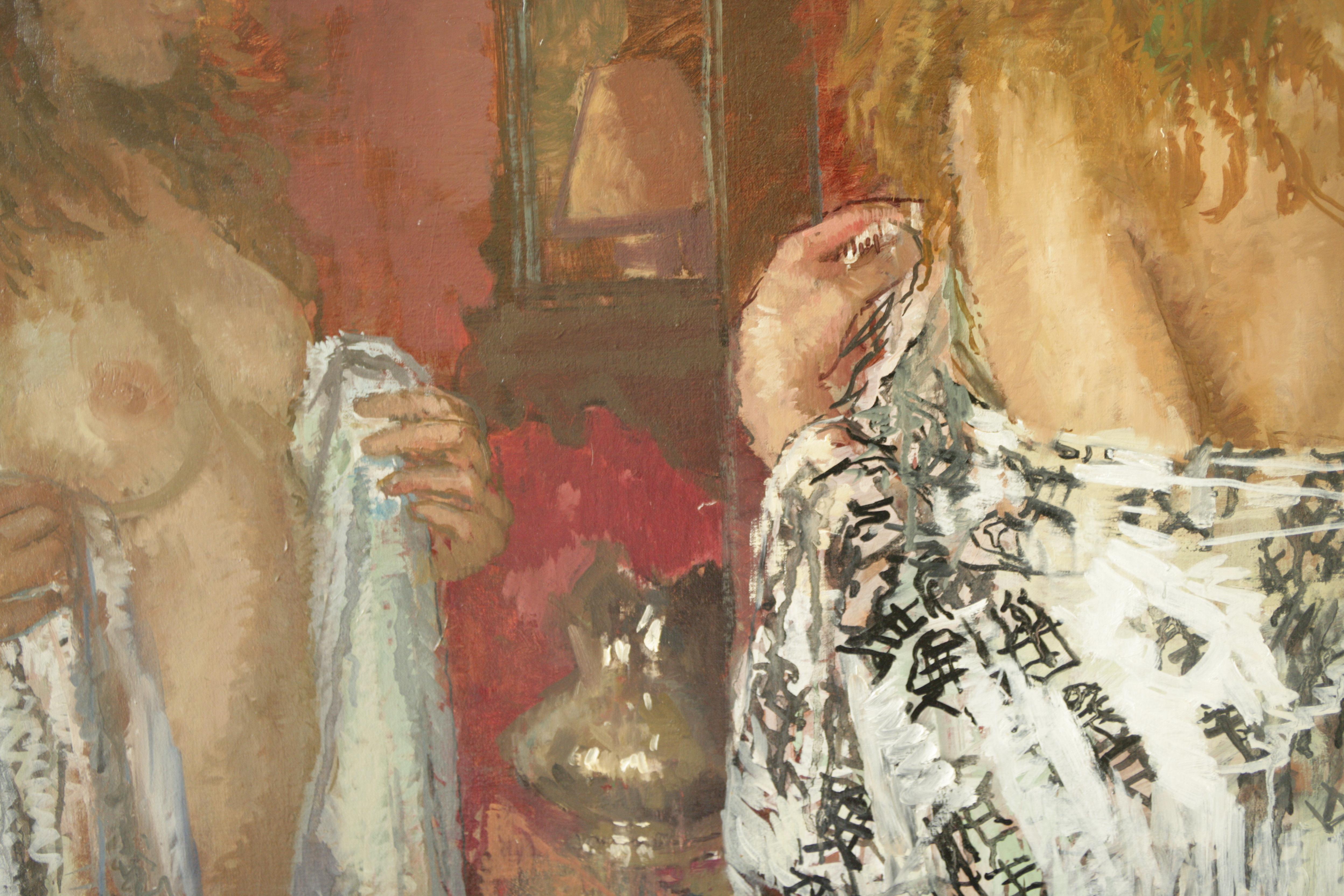 BEFORE THE MIRROW Peter Kuhfeld. contemporary British artist Royal collection 4