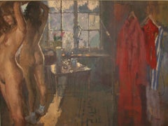 FIRST OF  MORNING LIGHT. PETER KUHFELD NEAC RP 1952 contemporary British Artist