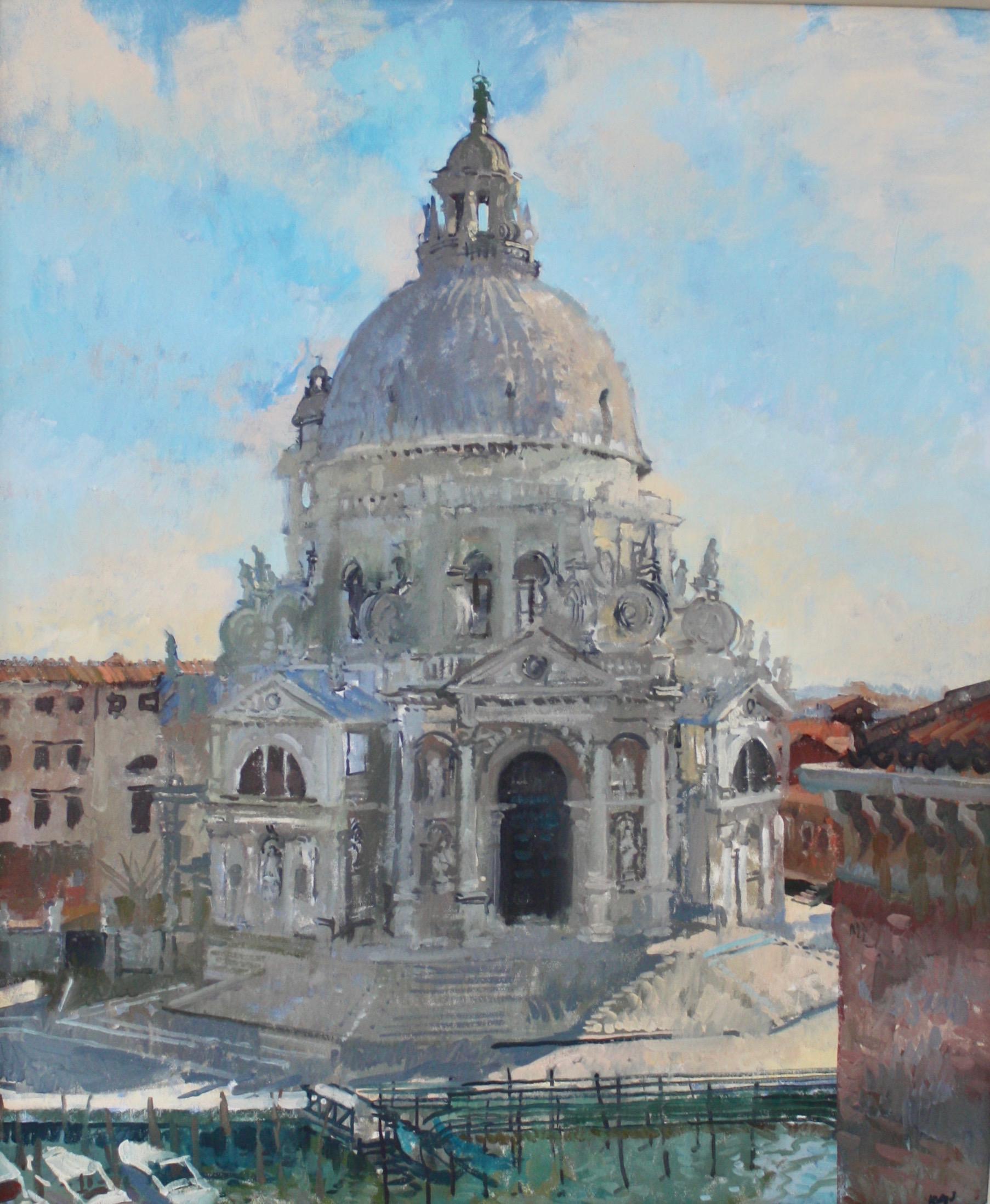SANTA MARIA DEL SALUTE, ITALIEN (Impressionismus), Painting, von Peter Kuhfeld