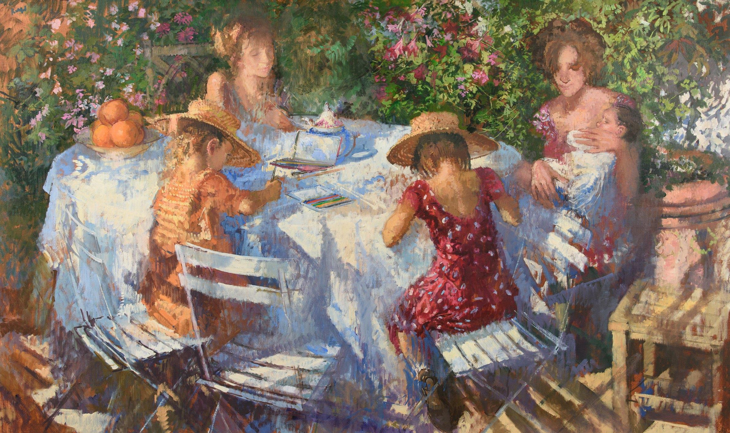 Summer: Late Afternoon - Painting by Peter Kuhfeld