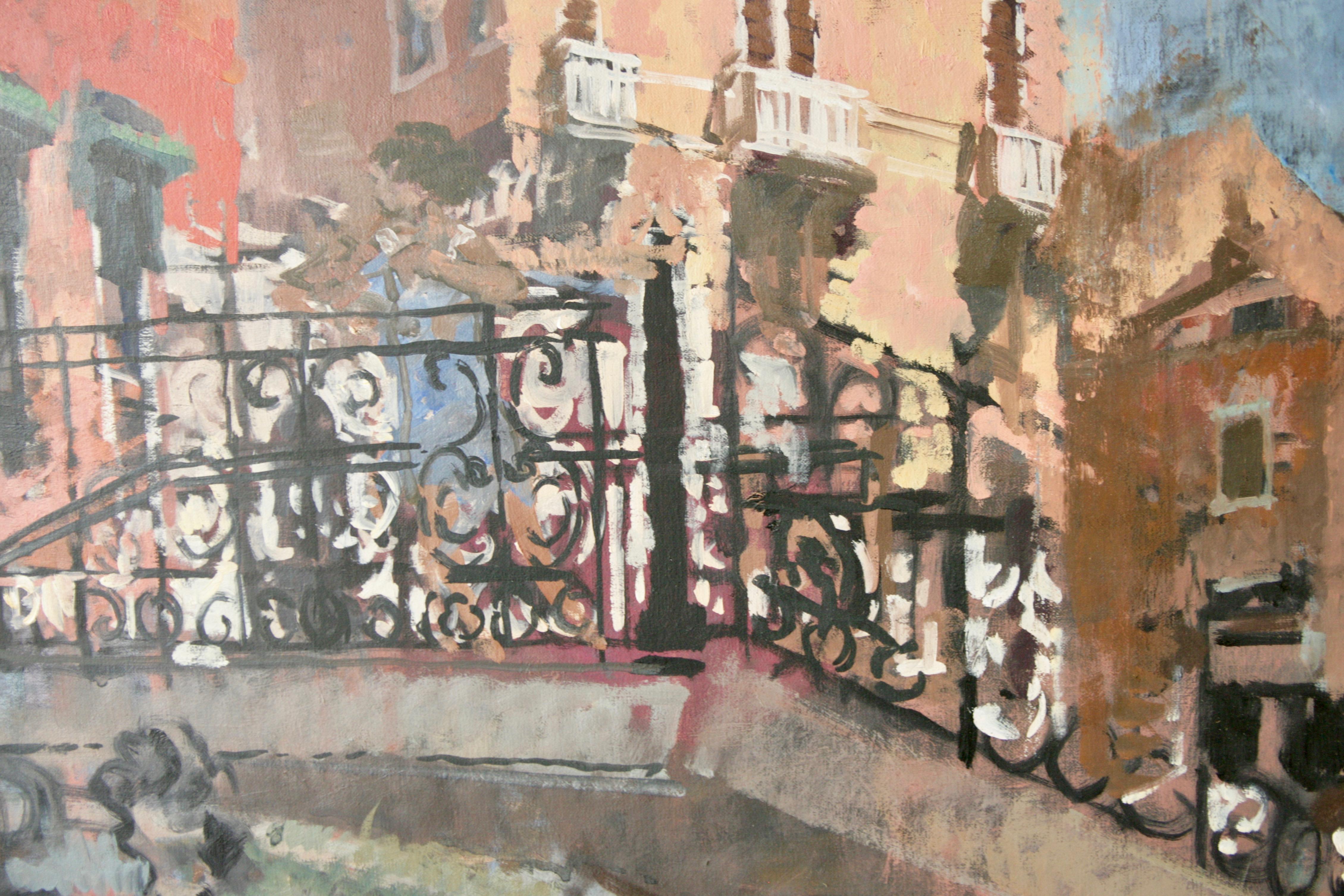 TRADE DE LERAUO SAINT MARCO VENICE, Peter Kuhfeld Artiste contemporain britannique en vente 3
