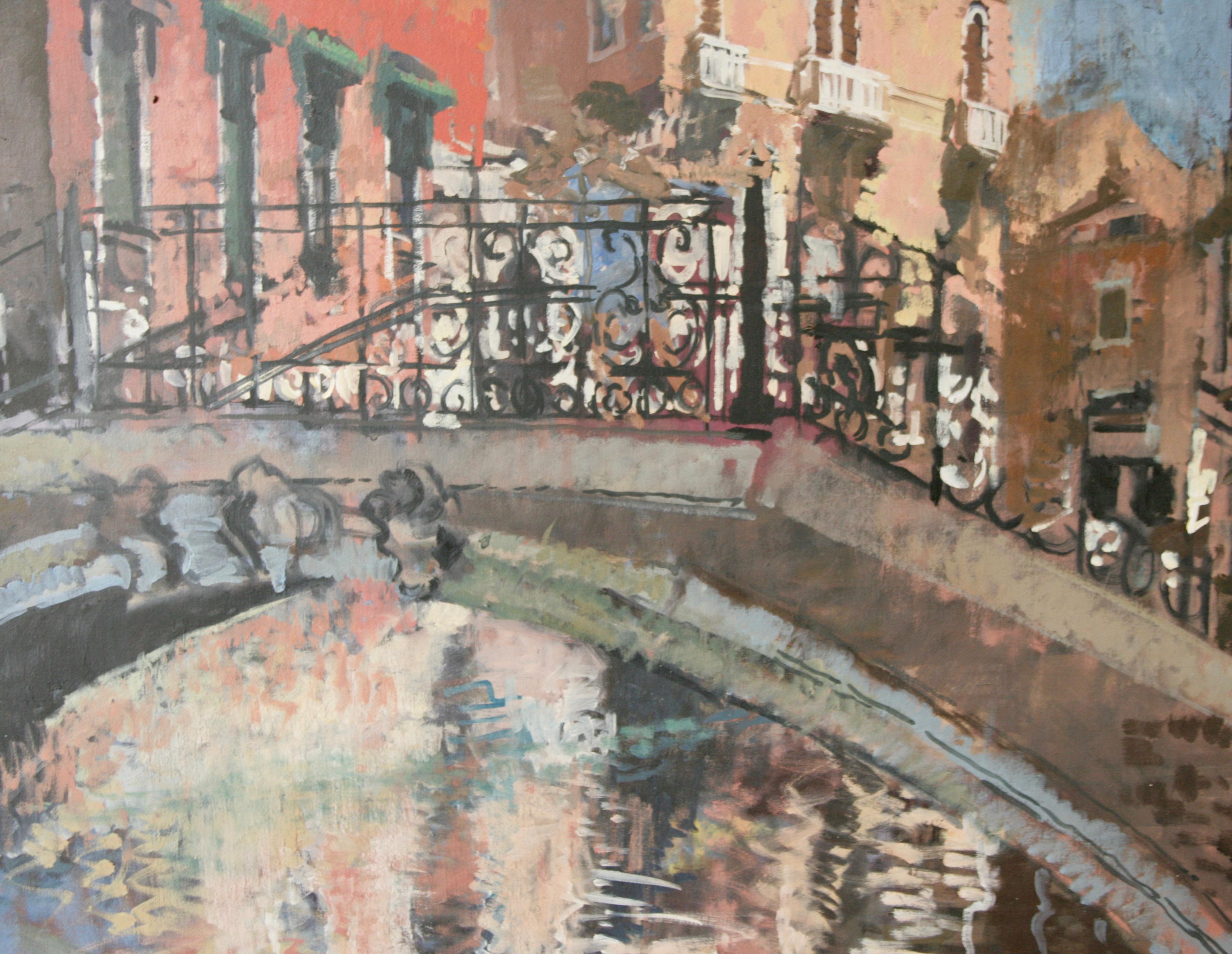 TRADE DE LERAUO SAINT MARCO VENICE, Peter Kuhfeld Artiste contemporain britannique en vente 5
