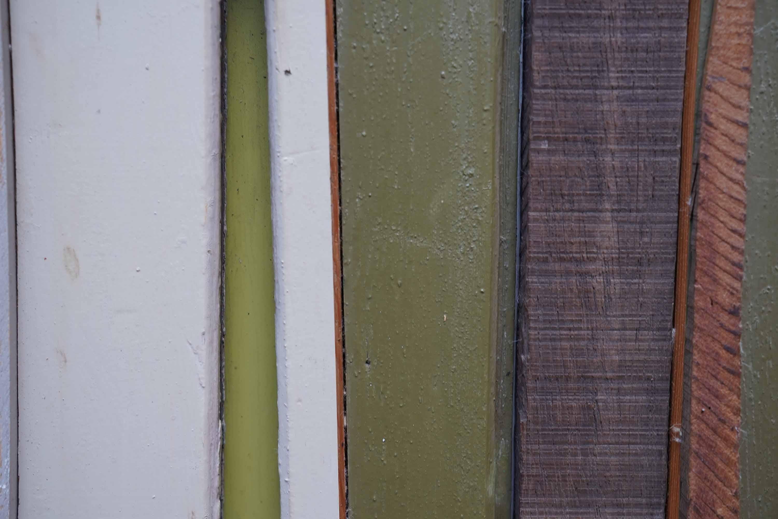Grün und Holz Assemblage Abstrakte Landschaft - Britische Kunst der fünfziger Jahre im Angebot 4