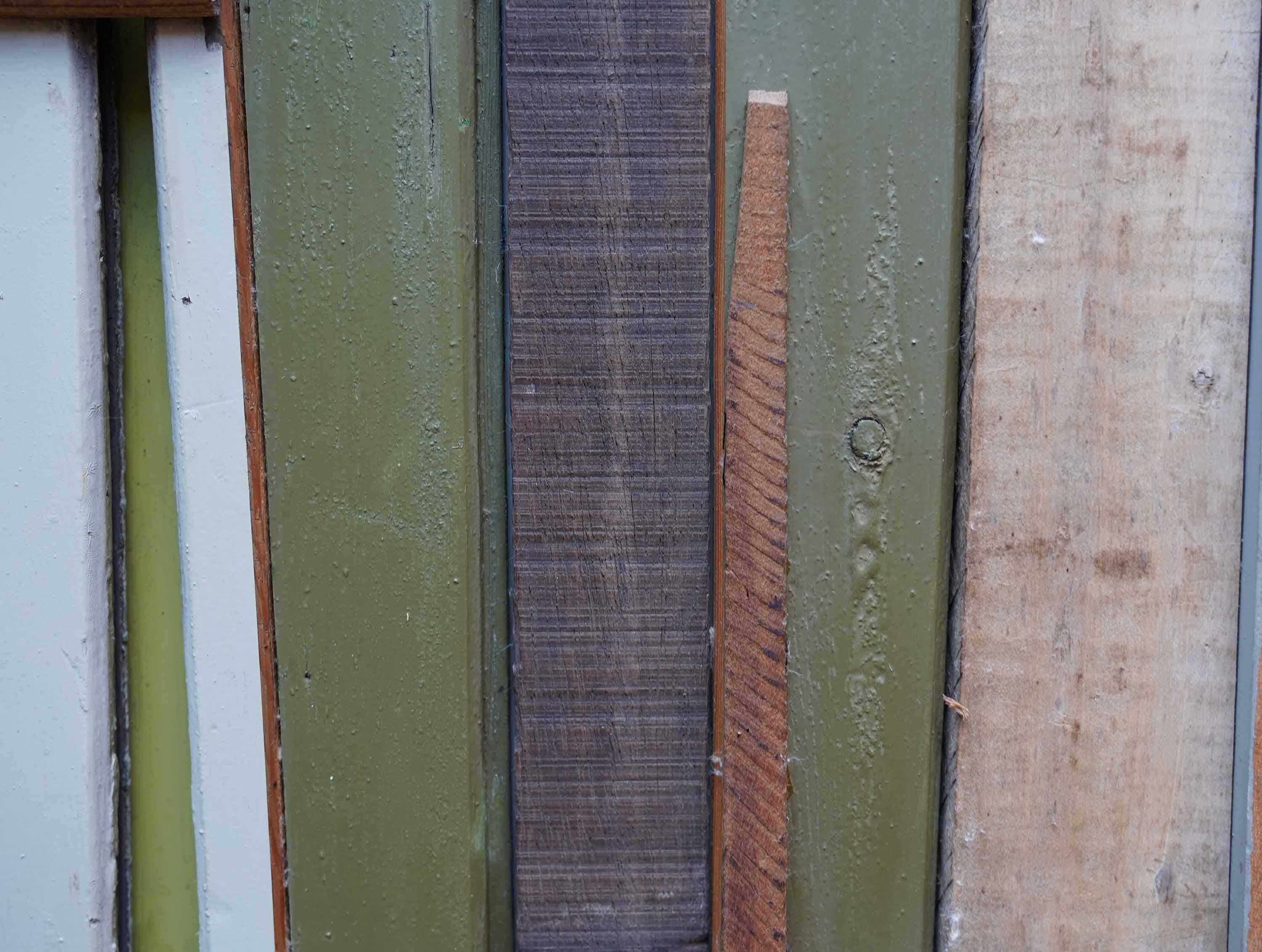 Grün und Holz Assemblage Abstrakte Landschaft - Britische Kunst der fünfziger Jahre im Angebot 5