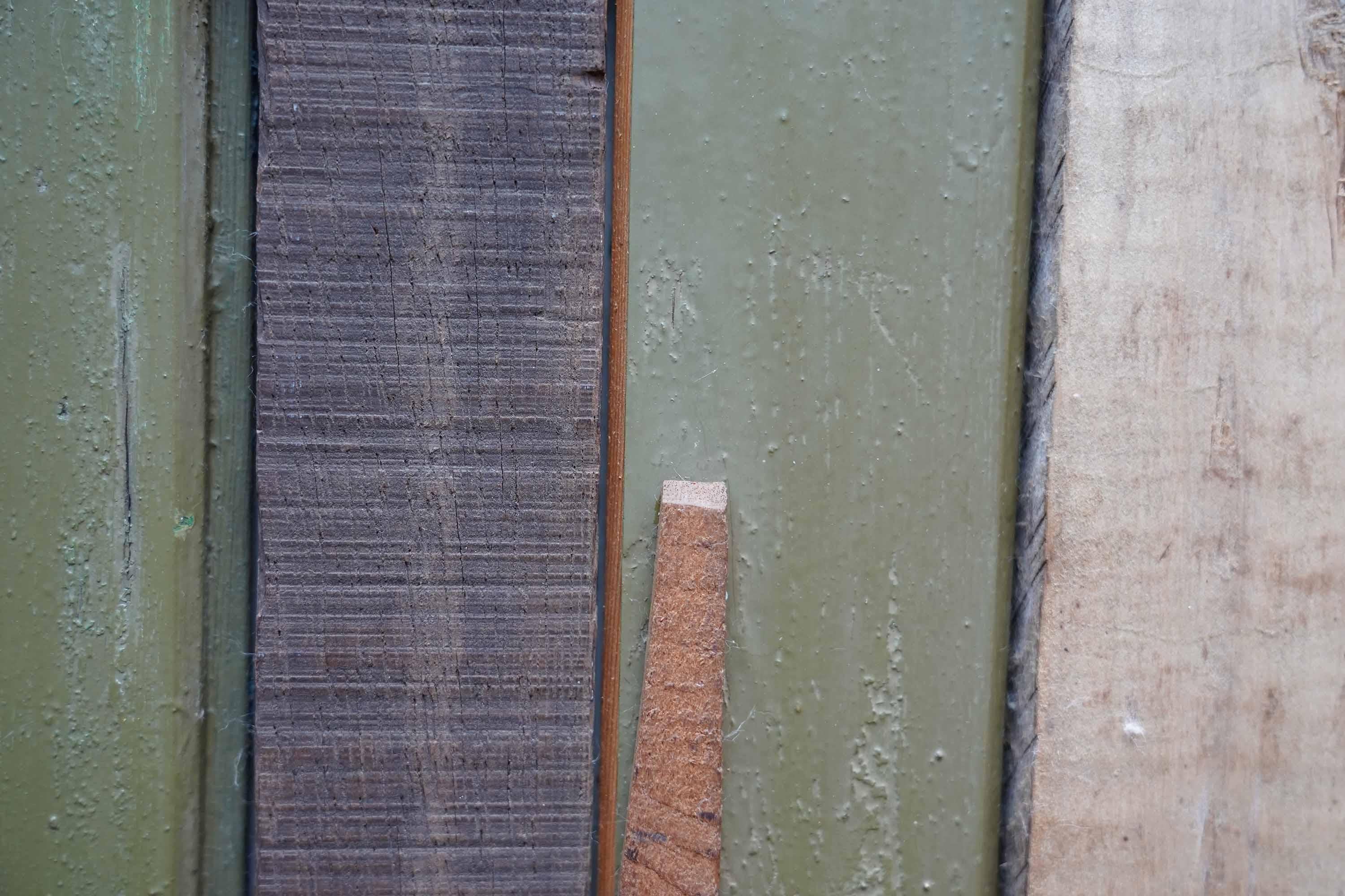Grün und Holz Assemblage Abstrakte Landschaft - Britische Kunst der fünfziger Jahre im Angebot 6
