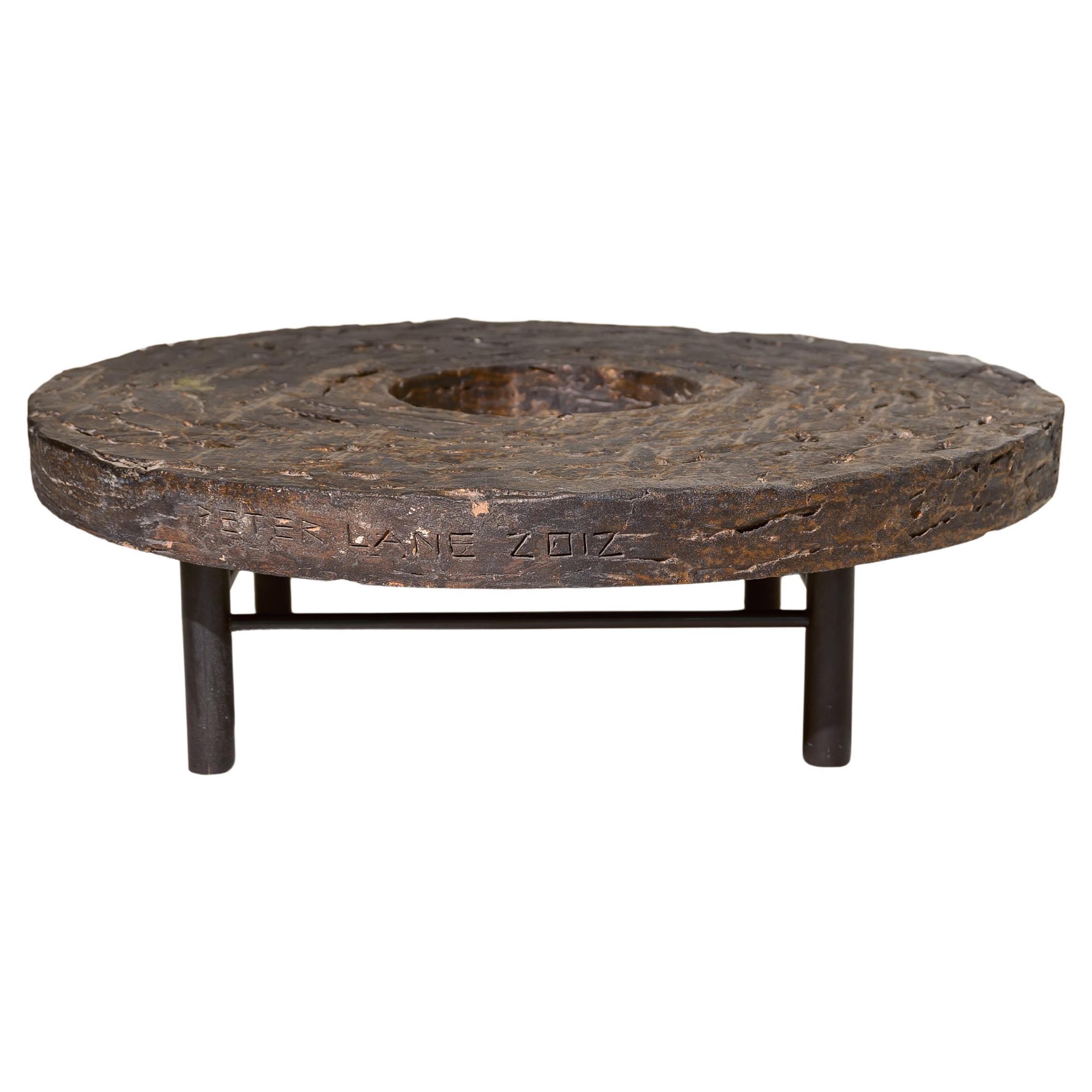 Peter Lane's Ringtisch / Skulptur im Angebot