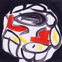 Peter Lanyon, British, Abstracted forms, a design for a table mat, circa 1951