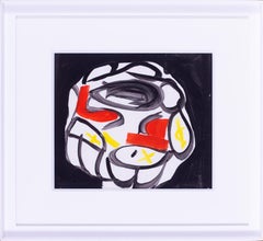 Peter Lanyon, British, Abstracted forms, a design for a table mat, circa 1951