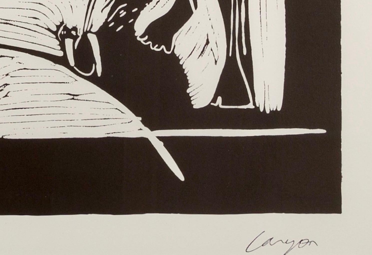 The Returned Seaman by Peter Lanyon, Lithograph on TH Saunders paper, 1973 For Sale 2