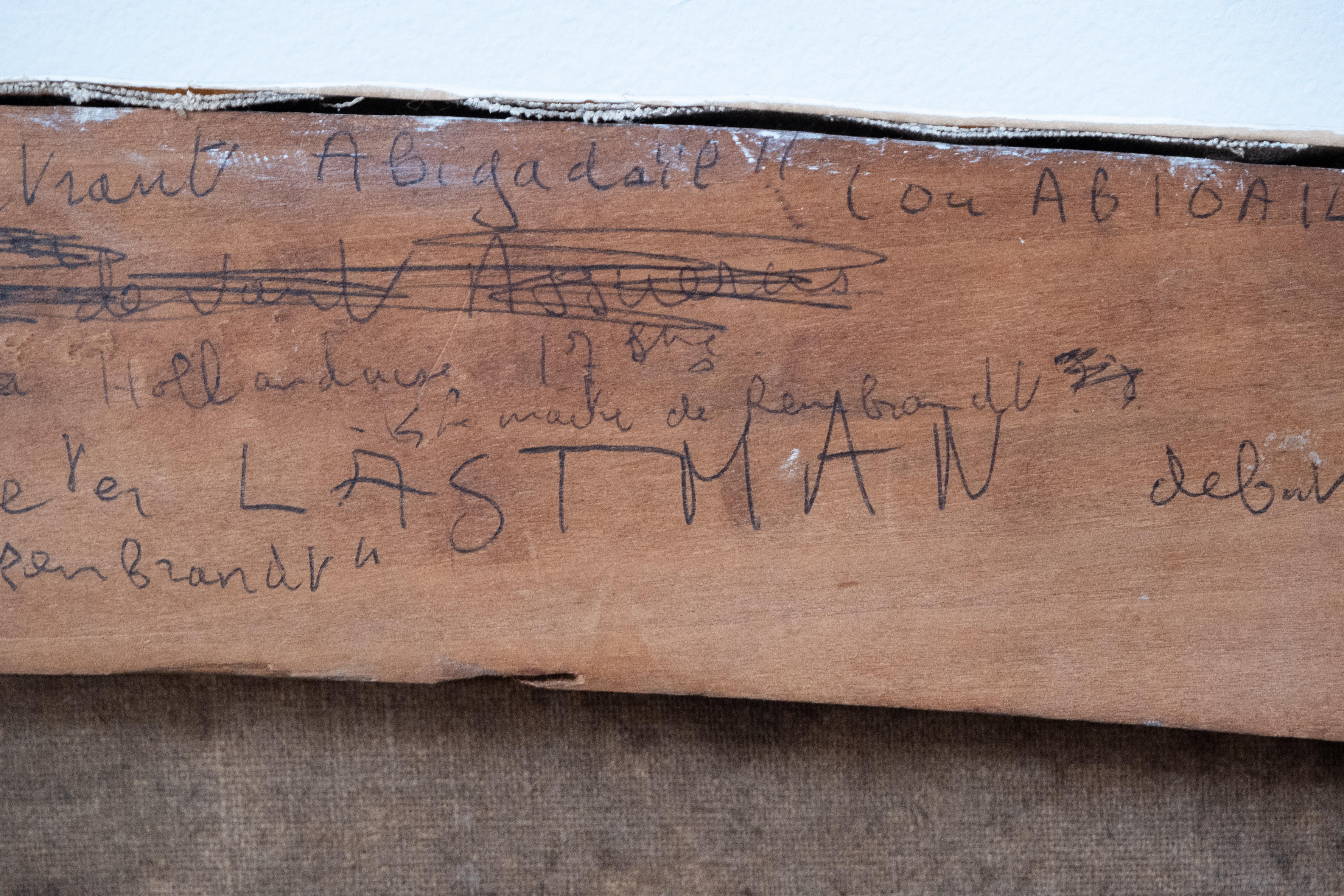 Canvas Peter Lastman, attrib. Mystery Old Master Painting, Dutch School For Sale