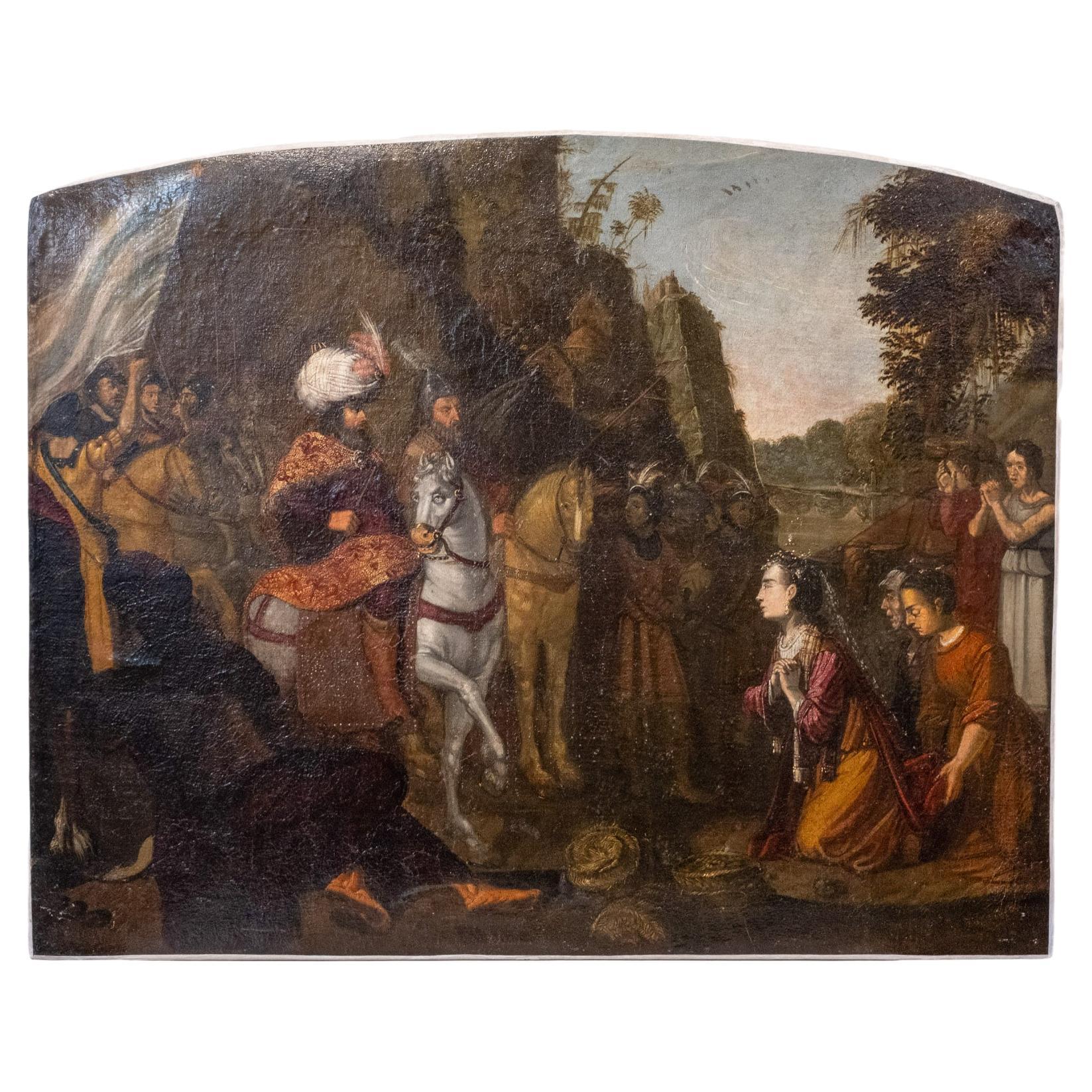 Peter Lastman, attrib. Mystery Old Master Painting, Dutch School For Sale