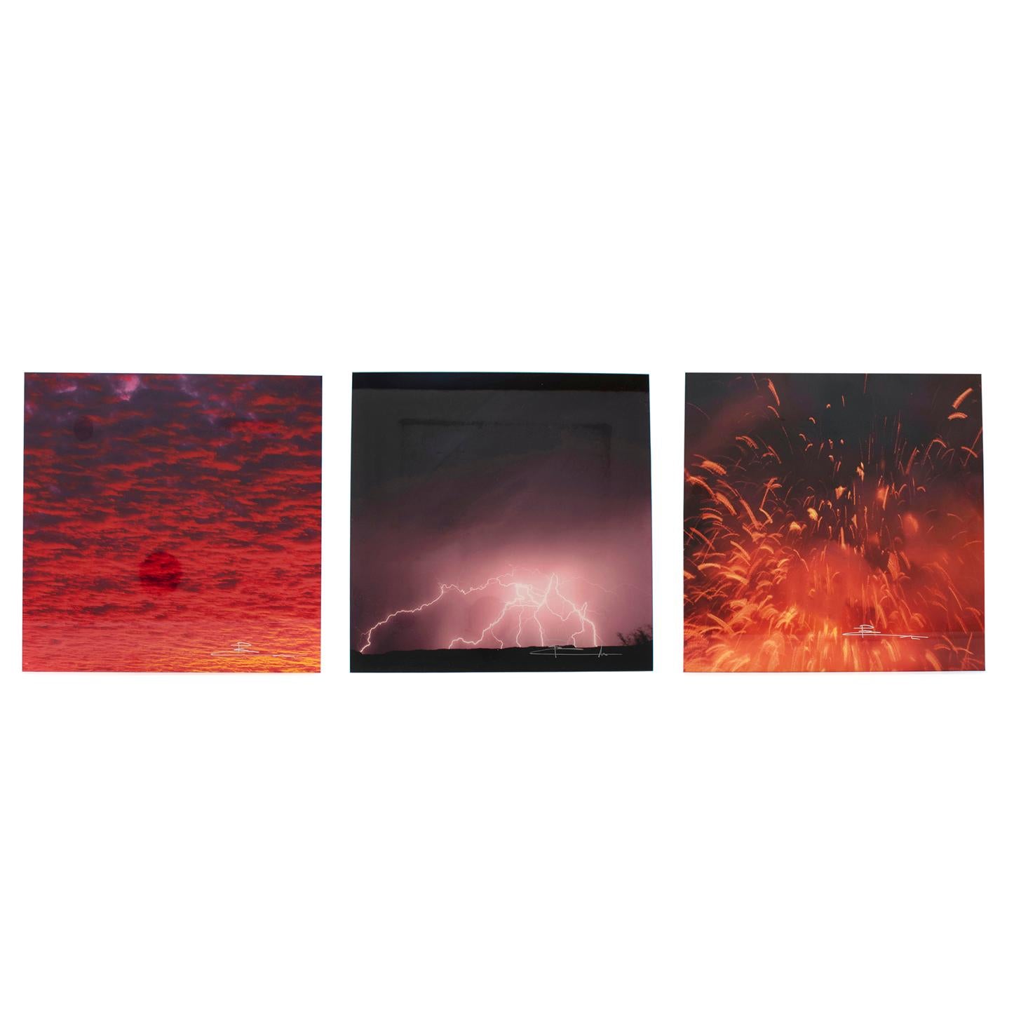 Peter Lik Pele's Whisper Limited Edition Framed 100cm Print & Set of 3 Elements In Excellent Condition For Sale In London, GB