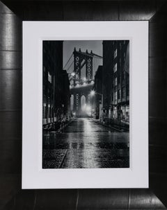 "Vintage Road" Brooklyn Bridge Photograph by Peter Lik