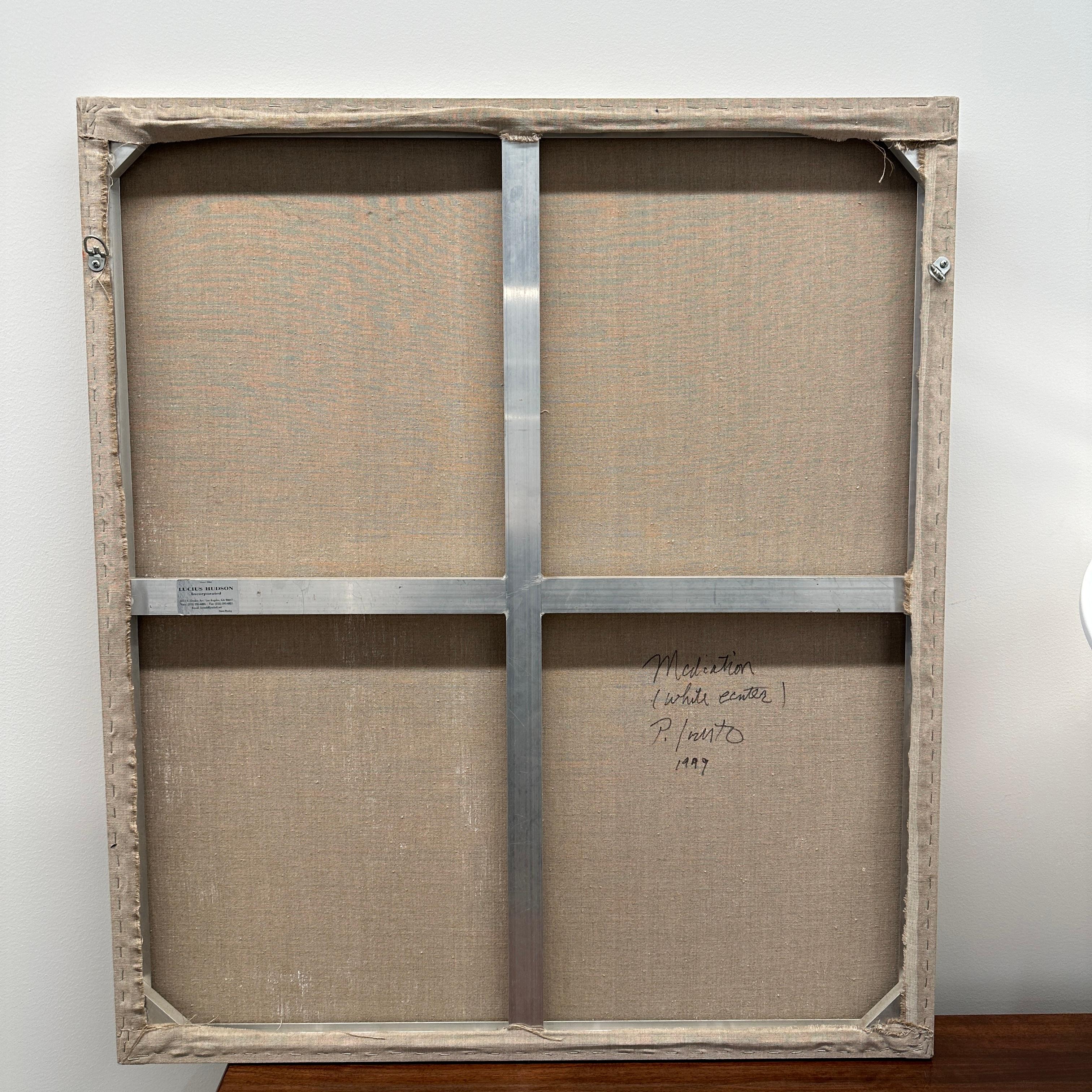 Ölgemälde „Meditation“ von Peter Lodato auf Leinwand, datiert 1999 (Ende des 20. Jahrhunderts) im Angebot