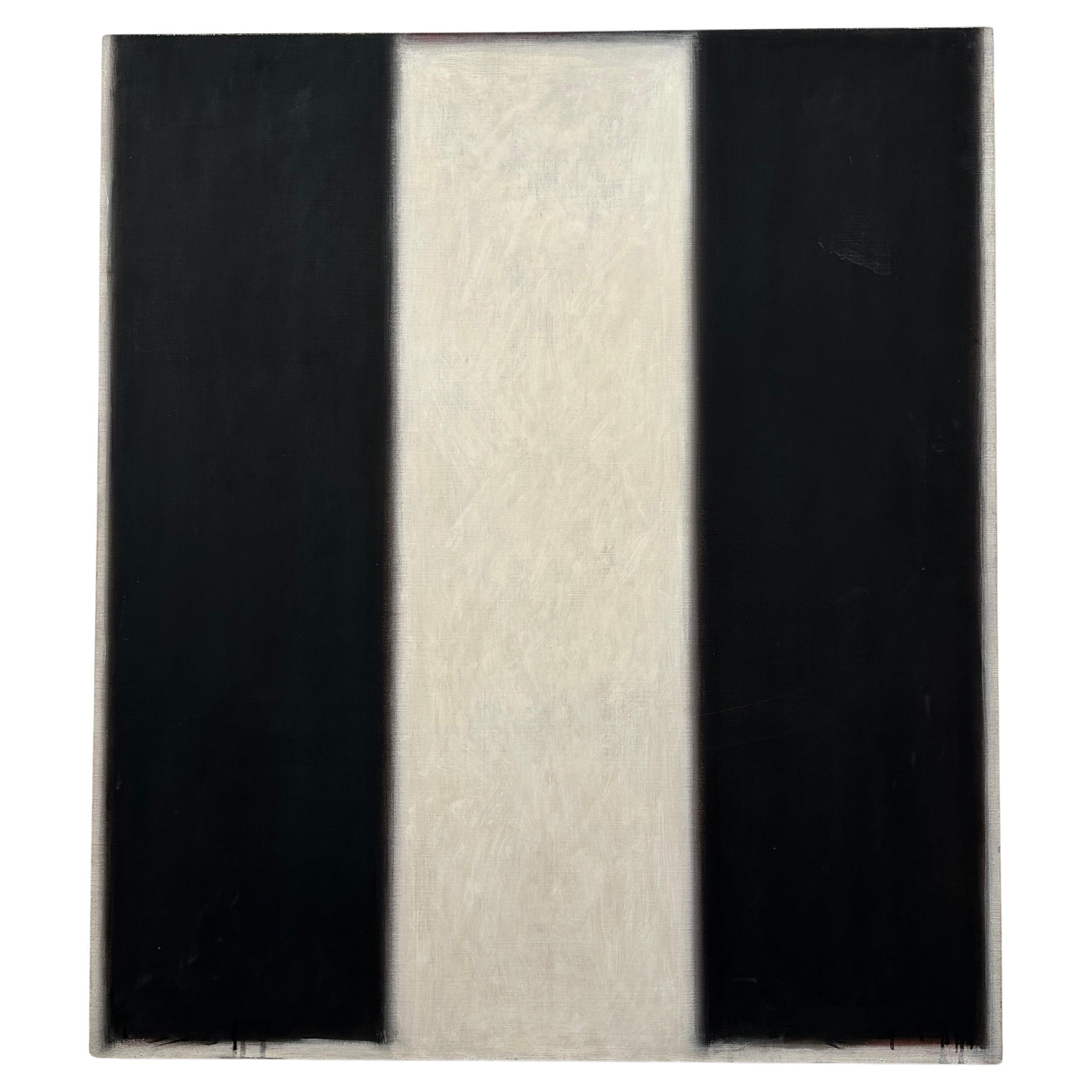 Peter Lodato "Meditazione" dipinto a olio su tela e datato 1999