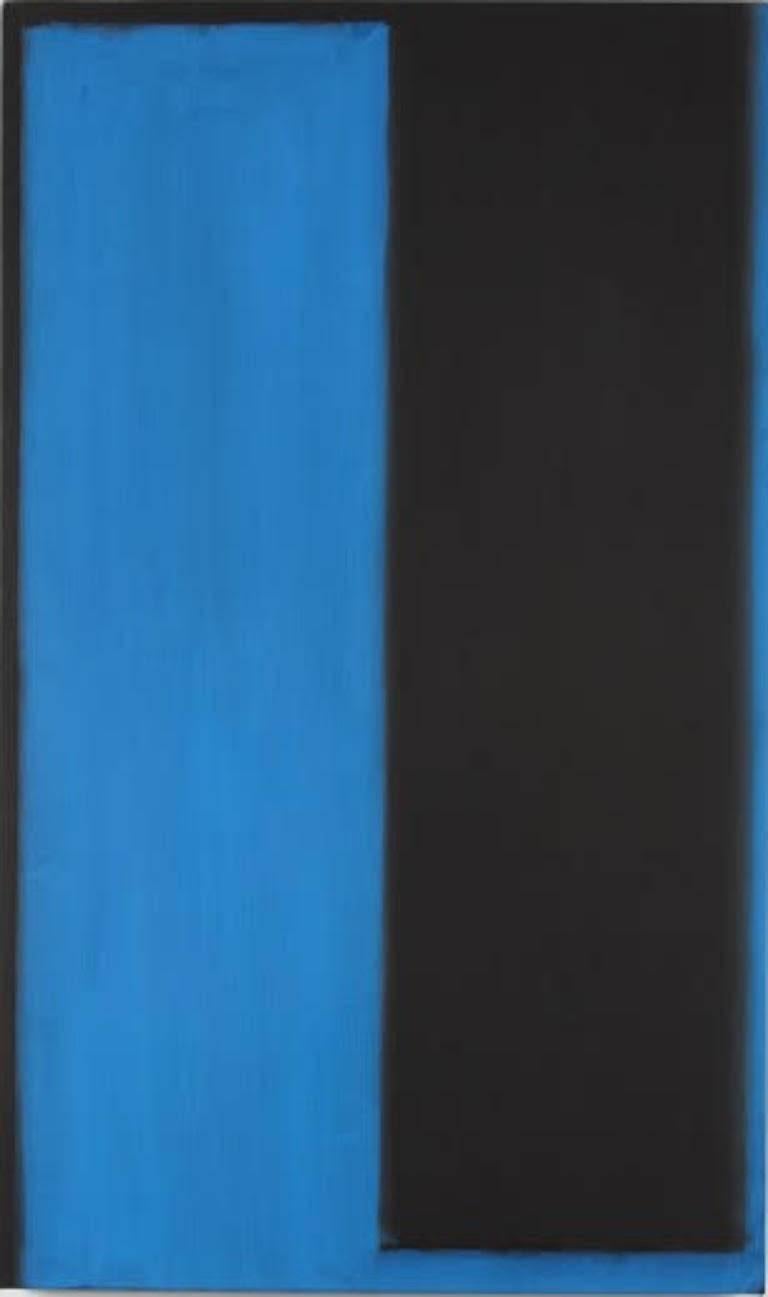 Blu e nero - Painting di Peter Lodato